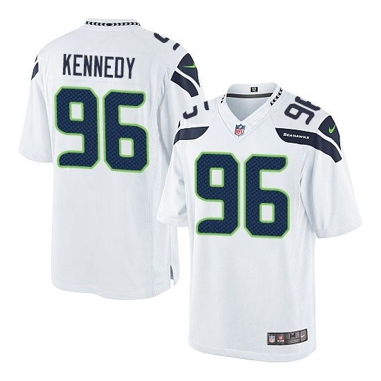 Seattle Seahawks Cortez Kennedy #96 Mitchell & Ness Royal 1993 NFL Legacy  Jersey